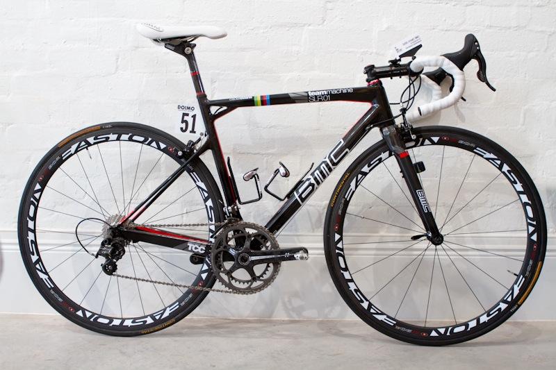 Cadel Evans BMC SLR01 up for auction road.cc